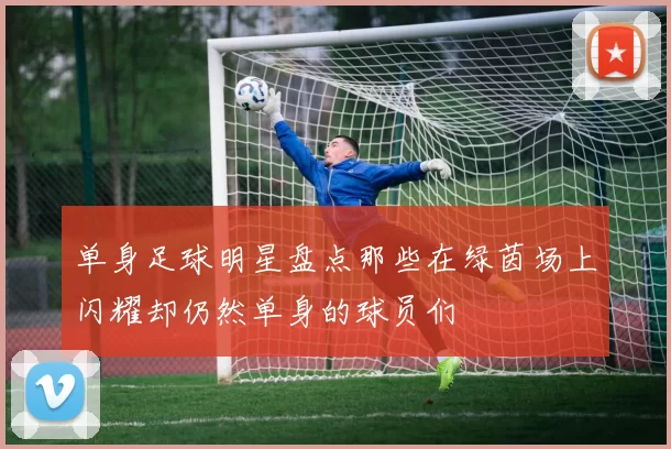 单身足球明星盘点那些在绿茵场上闪耀却仍然单身的球员们
